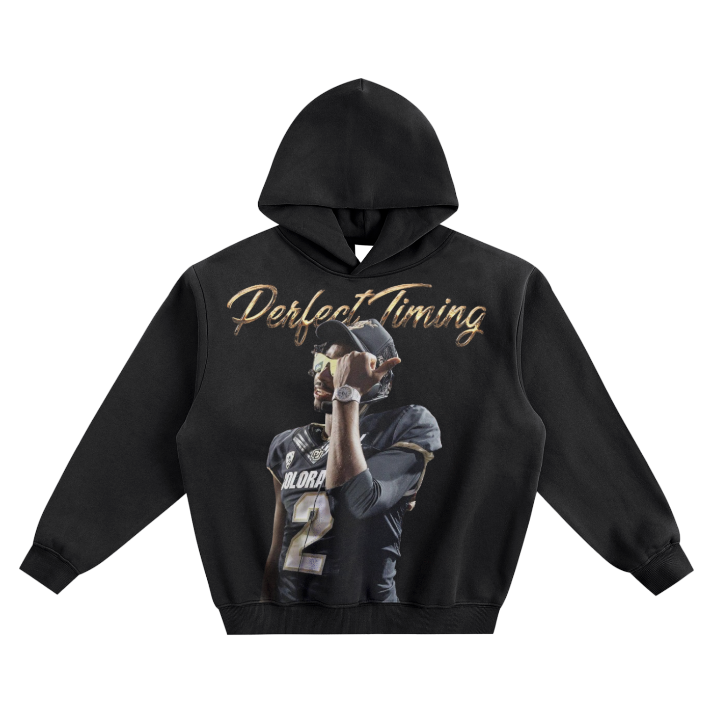 Shedeur "Perfect Timing" Hoodie image 1