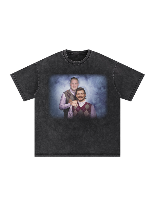 Zach Bryan x Morgan Wallen "Step Brothers" Tee